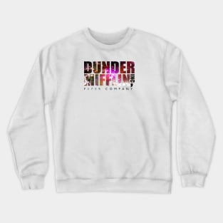 The Office Dunder Mifflin logo (GALACTIC Edition) Crewneck Sweatshirt